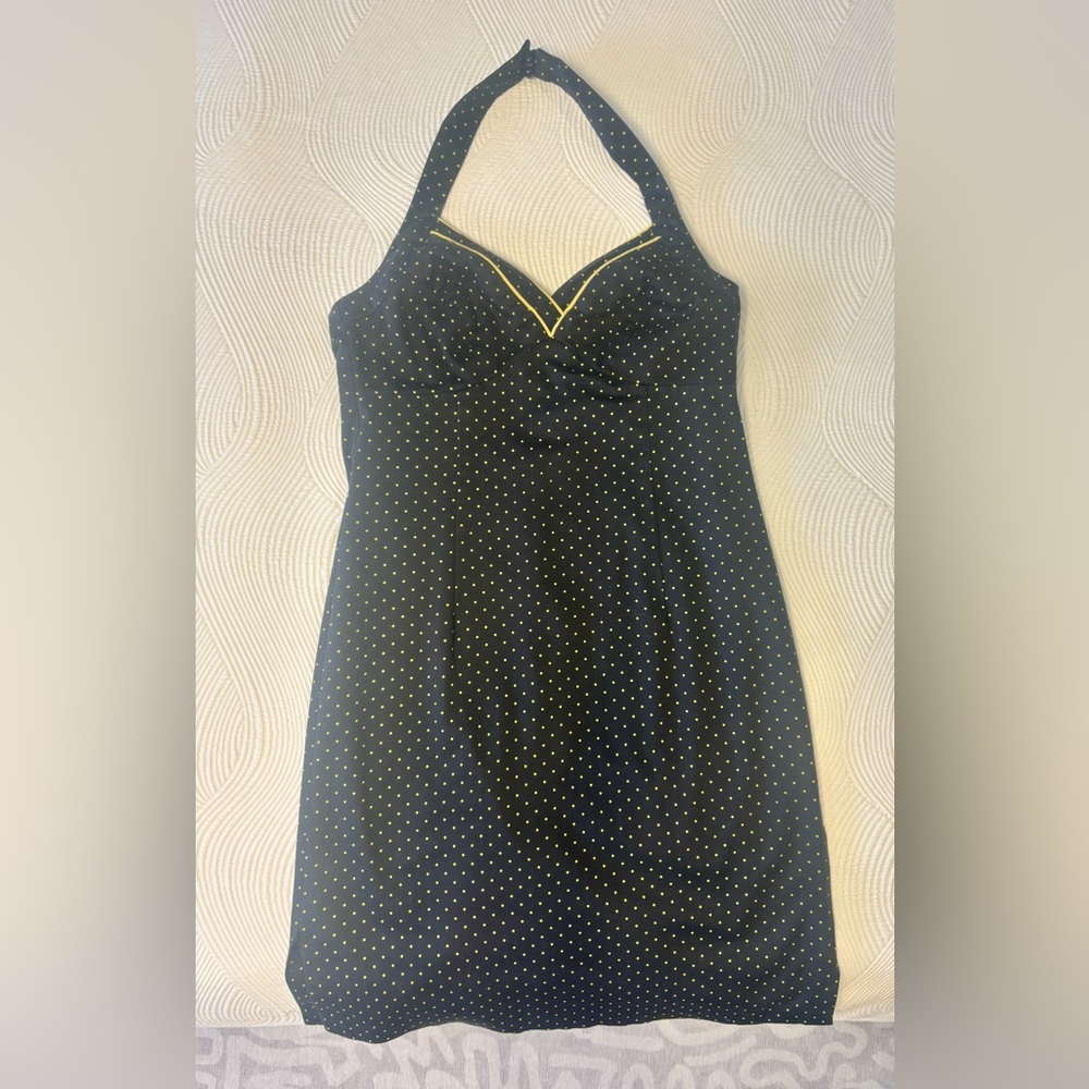 Vintage Frank Lyman halter dress Amy Winehouse